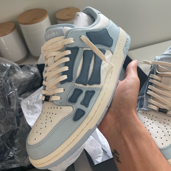 Amiri Skel Top Low Baby Blue - Picture 1 of 8